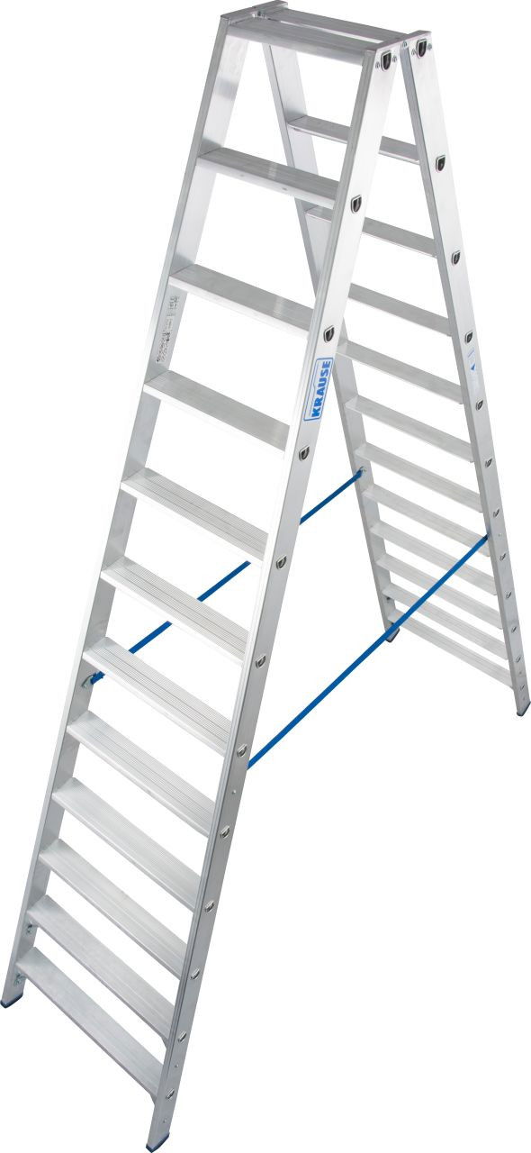 Krause STABILO Professional két oldalon járható lépcsőfokos állólétra, 2x12 fokos termék fő termékképe