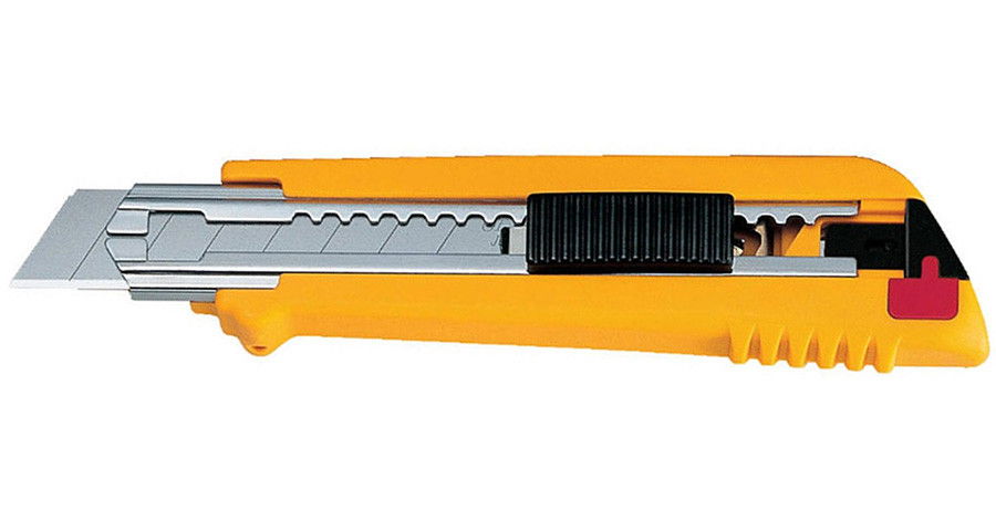 Olfa PL-1 törhető pengéjű vágókés, penge tárolós, 18 mm termék fő termékképe